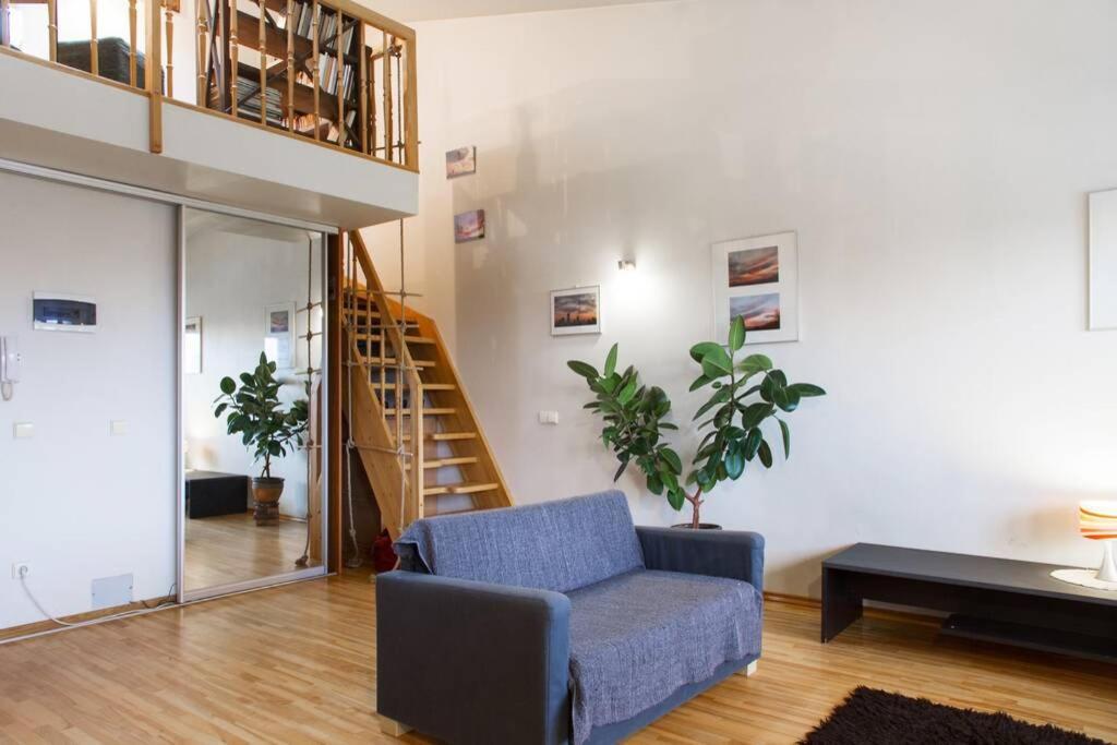 Penthouse With Great Panoramic View Íbúð Vilnius